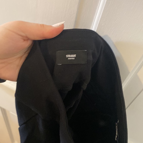 Express size small black dress pants with split leg, New! - Picture 4 of 4